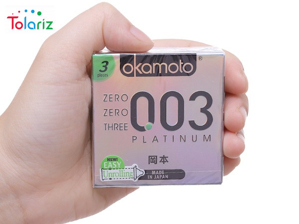 Review Bao cao su Okamoto Platinum 0.03