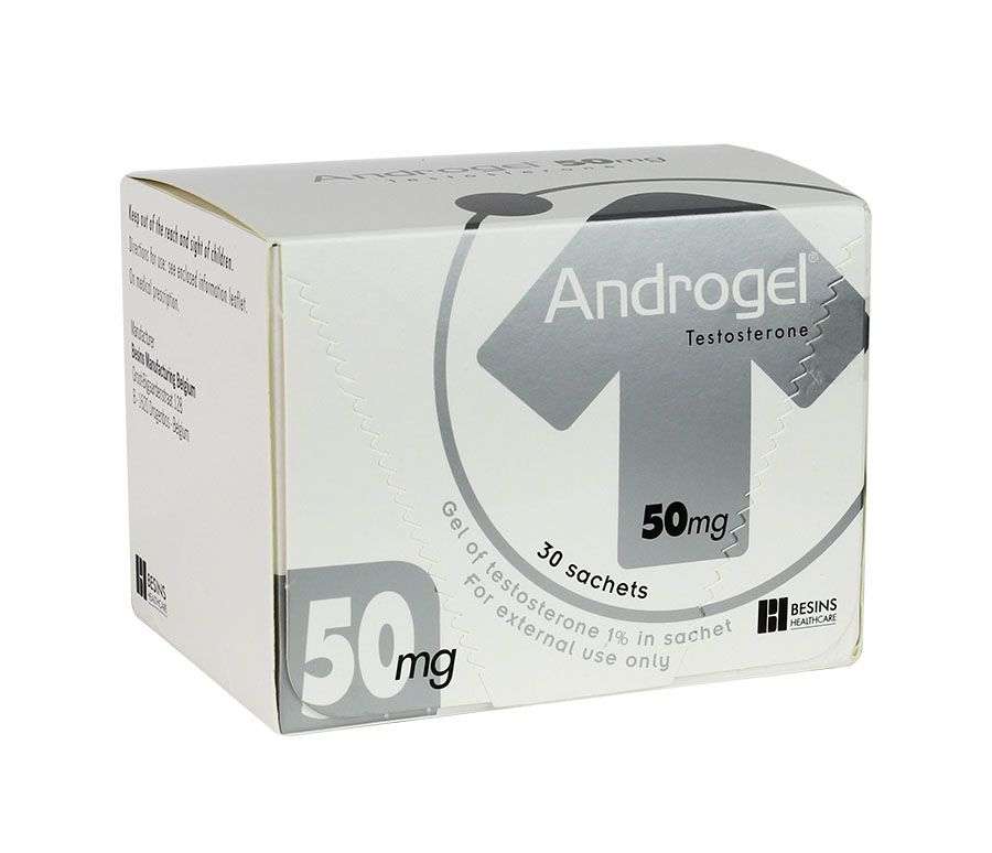 Công dụng Androgel 50mg dạng bôi đối với da