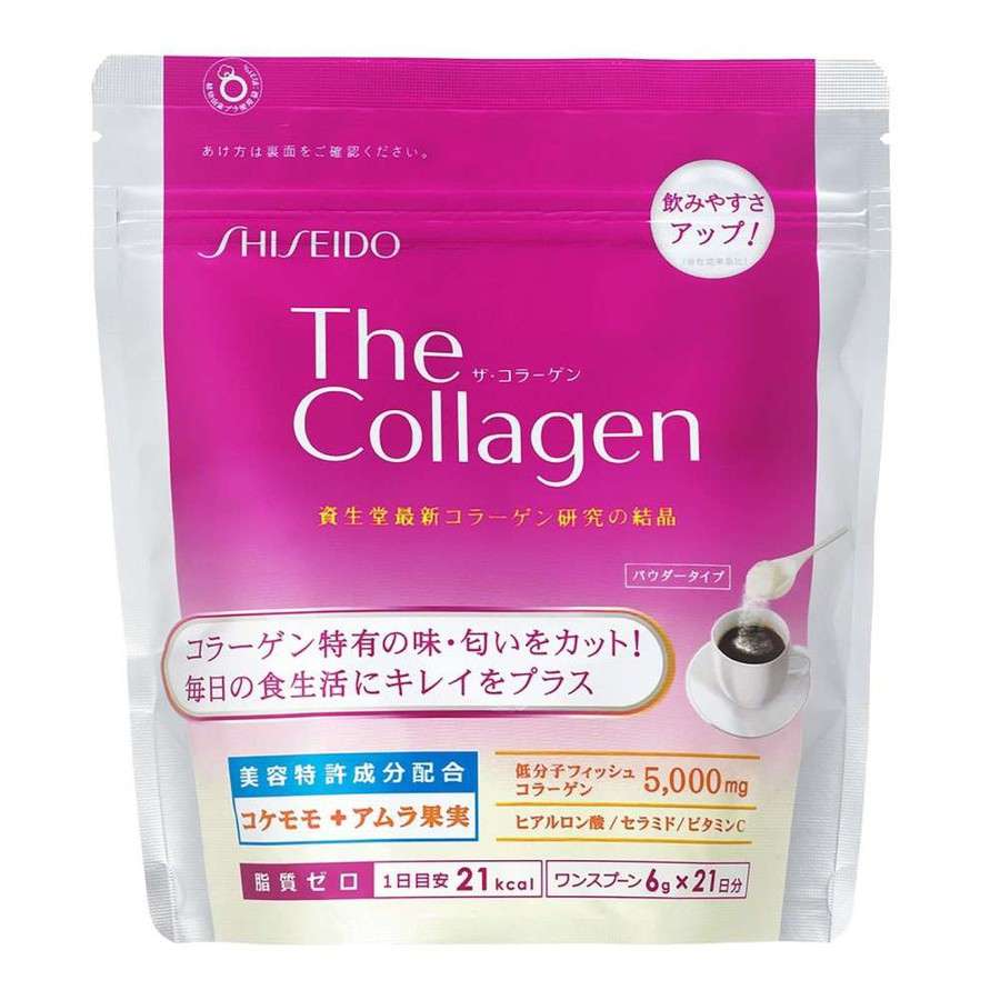 Shiseido The Collagen dạng bột là dòng sản phẩm collagen mới của shiseido tiếp sau dạng nước uống.