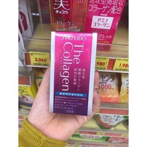 viên uống the collagen shiseido ex từ Nhật Bản