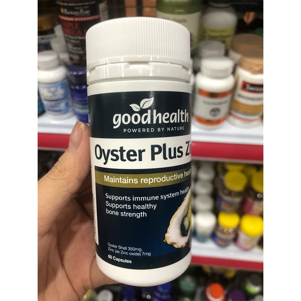 Oyster Plus Zinc | Goodhealth | Tăng Ham Muốn Quan Hệ