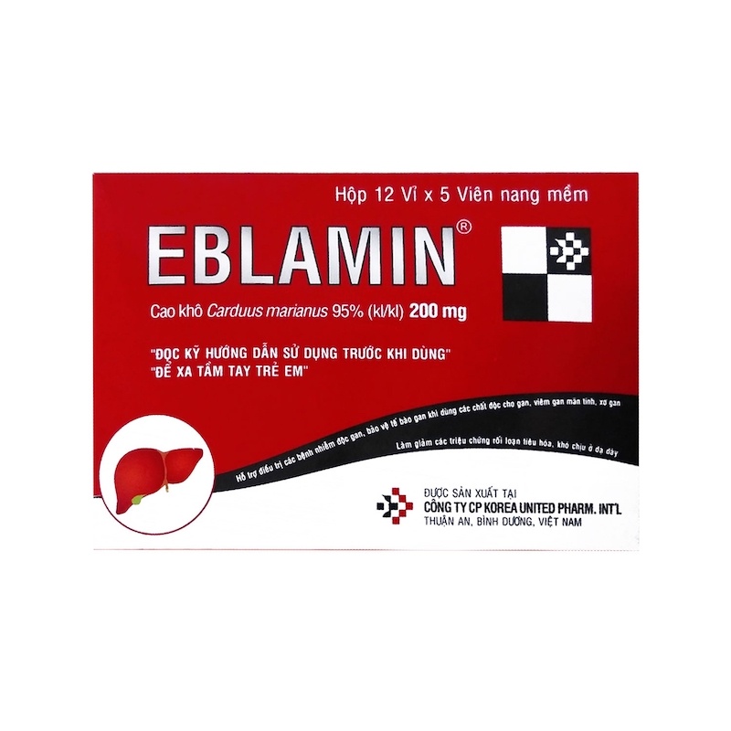 Thuốc Eblamin – Hỗ trợ cương, Giải độc gan