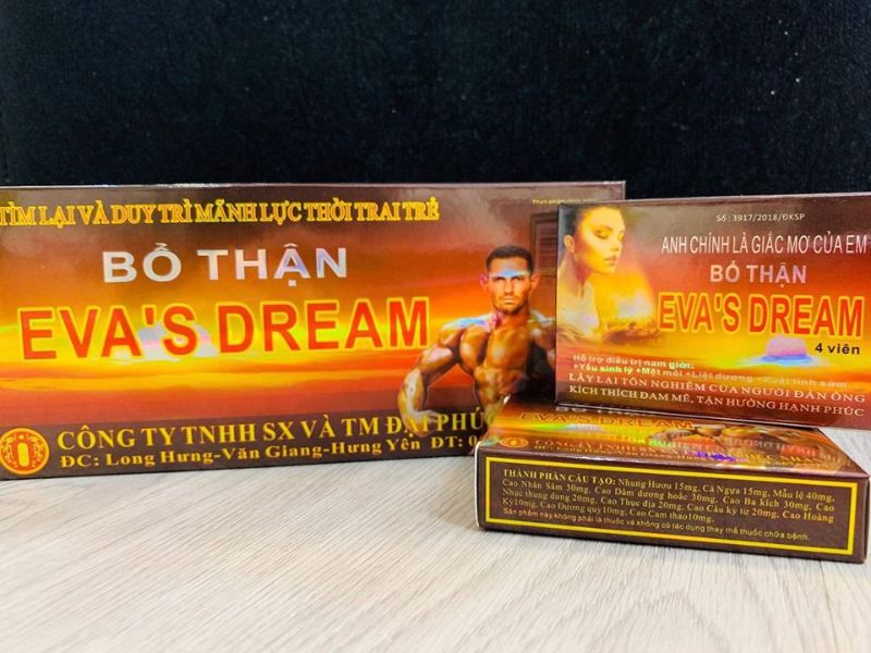 Bổ thận Eva dream đánh thức bản lĩnh phái mạnh Bổ thận Eva dream đánh thức bản lĩnh phái mạnh