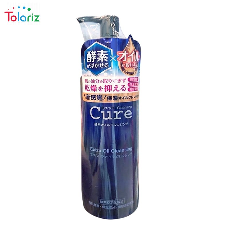 Dầu Tẩy Trang Cure Extra Oil Cleansing 200ml Nhật Bản