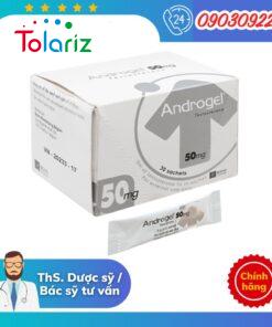 Thuốc bôi Androgel 50mg Besins 30 gói giá bao nhiêu, mua ở đâu?