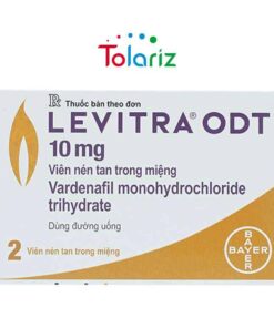 Thuốc cương dương Levitra ODT là nhóm thuốc hocmon, nội tiết tố được chỉ định cho các tình trạng rối loạn cương dương, yếu sinh lý. Sản xuất bởi công ty Bayer của Đức