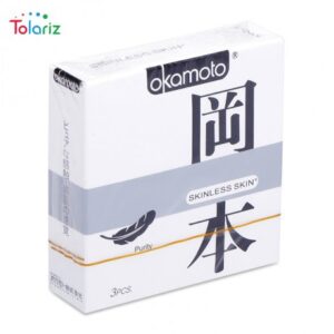 Okamoto Skinless Skin Hộp 3 Cái, Không Mùi, Giá Cực Tốt
