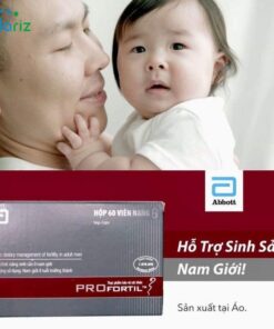 Thuốc Profortil: Giảm Khả Năng Dị Dạng Tinh Trùng, Tăng Thụ Thai Cao Nhất