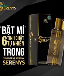 Dung Dịch Vệ Sinh Nam Serenys: Công Dụng, Giá bao nhiêu? Mua ở đâu?