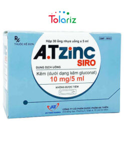 Thuốc A.T ZINC Siro 5ml - Bổ Sung Kẽm, Tăng Cường Sinh Lực