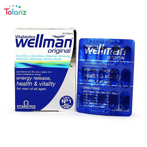 Wellman Original – Vitamin & Khoáng Chất