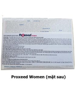 Proxeed Women: Công Dụng, Cách Dùng, Giá Bán, Mua Ở Đâu?