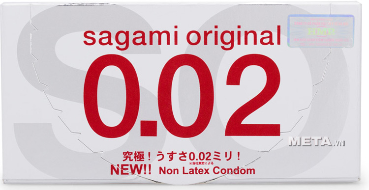 Bộ 2 hộp bao cao su Sagami Original 0.02 (1 hộp 2 chiếc - 2 hộp 4 chiếc)