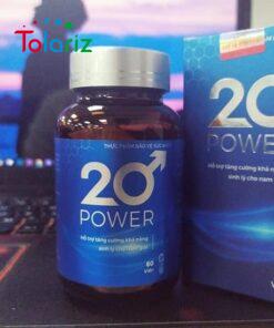 Viên Uống 20 Power Hỗ Trợ Và Cải Thiện Sinh Lý Nam Giới