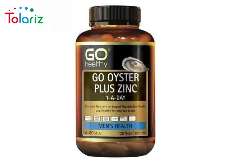Go Healthy Go Oyster Plus ZinC tinh chất hàu 120 Go Healthy Go Oyster Plus ZinC tinh chất hàu 120 viên