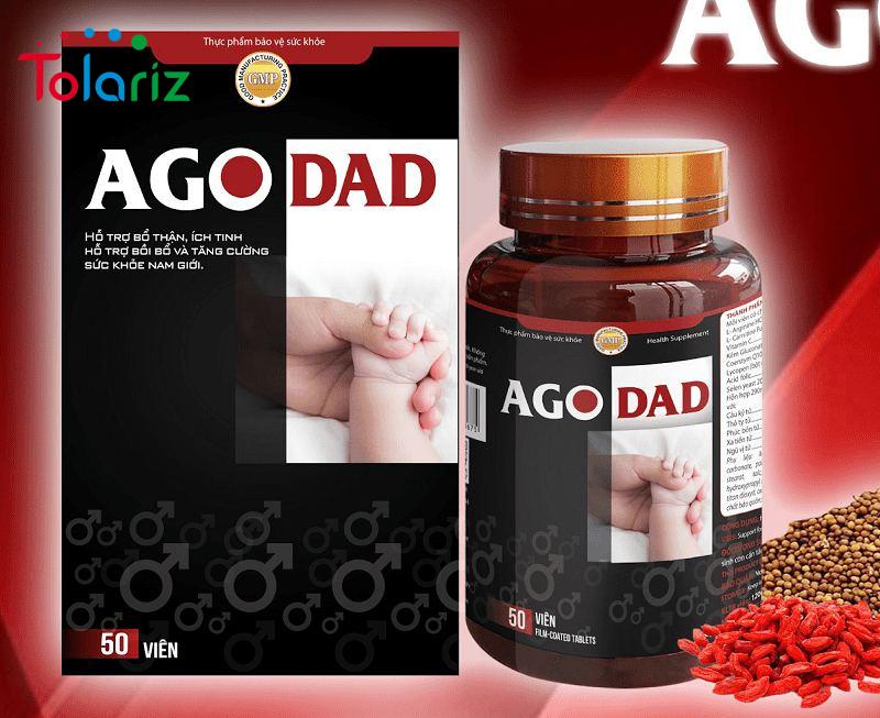 Viên Uống Ago Dad Tăng Cường Sức Khỏe Sinh Sản Viên Uống Ago Dad Tăng Cường Sức Khỏe Sinh Sản Nam Giới