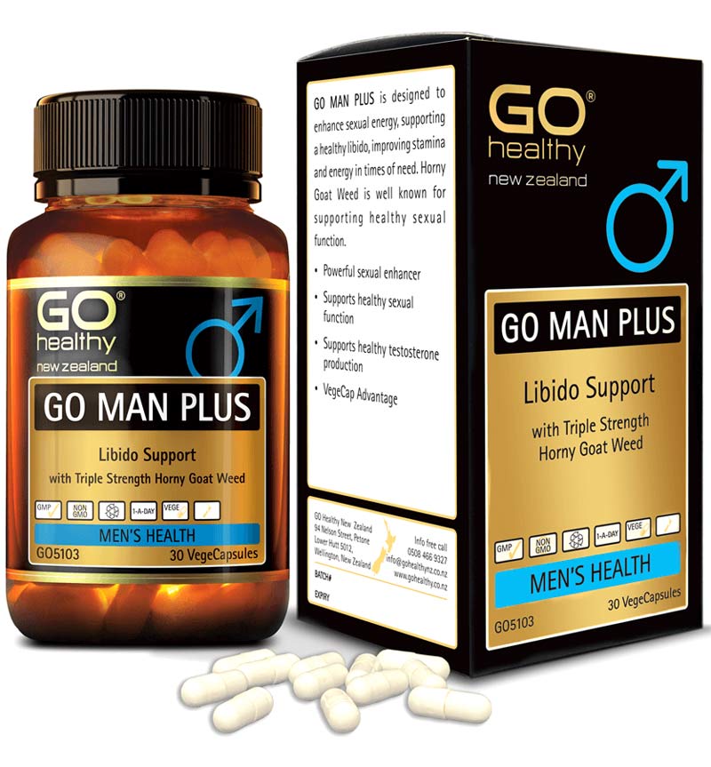 Go Man Plus giúp quý ông tăng cường sinh lực