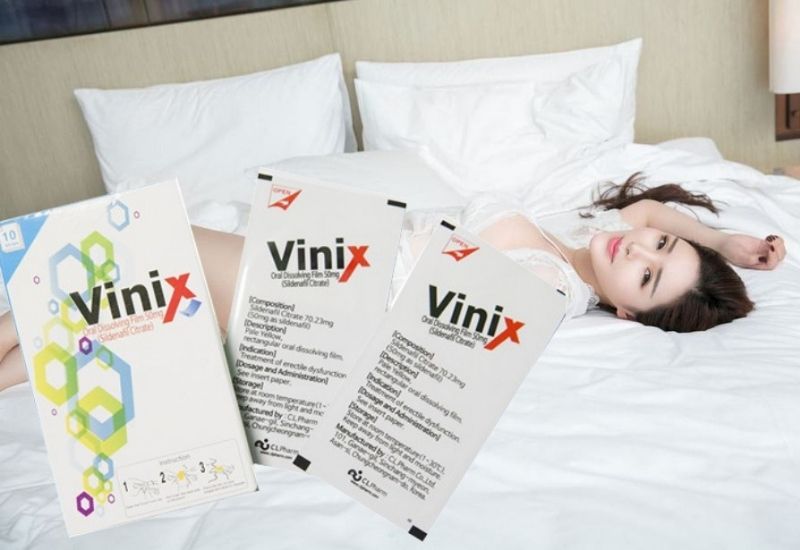 Sản phẩm tem Vinix dùng cho nam giới muốn tăng cường sinh lý