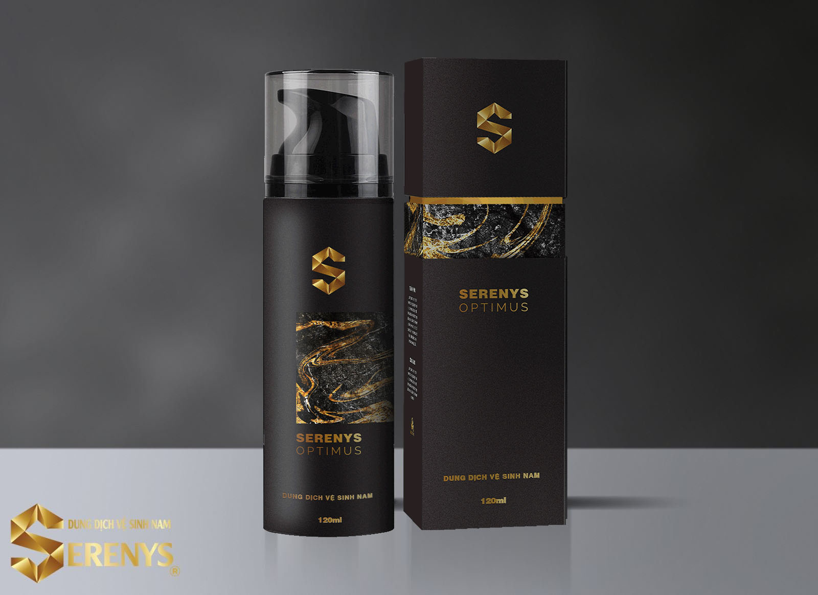 Serenys Optimus – Dung dịch vệ sinh nam giới kháng khuẩn, khử mùi