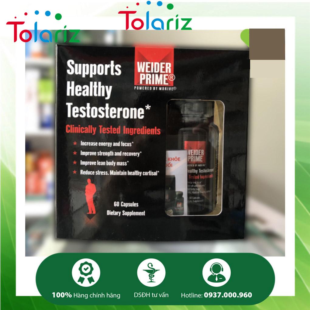 Weider Prime Testosterone For Men 120 Viên Tăng Cường Sung Mãn Cho Nam Weider Prime Testosterone For Men 120 Viên Tăng Cường Sung Mãn Cho Nam