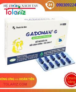 Thuốc Gadoman-G - Điều trị rối loạn cương dương - TOLARIZ.com
