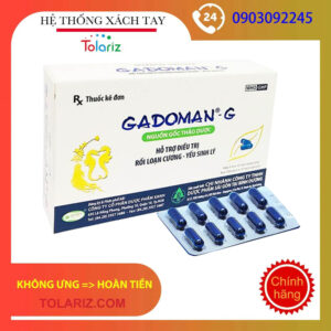 Thuốc Gadoman-G - Điều trị rối loạn cương dương - TOLARIZ.com