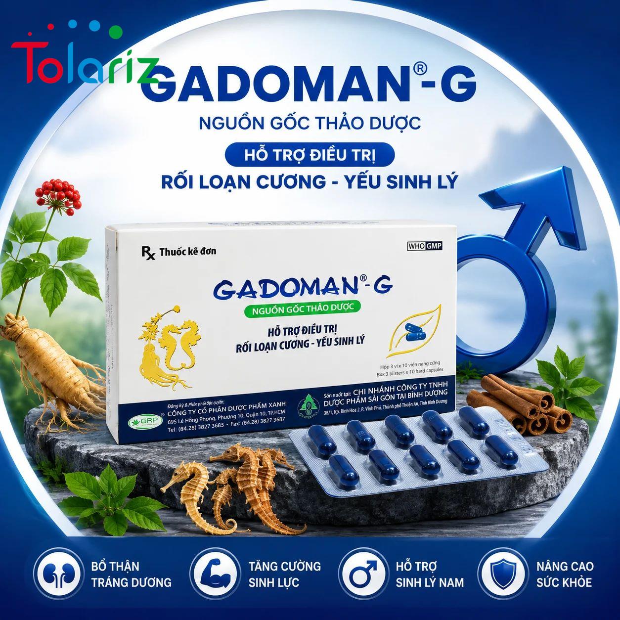 Gadoman-G: Thành phần, công dụng, liều dùng & lưu ý