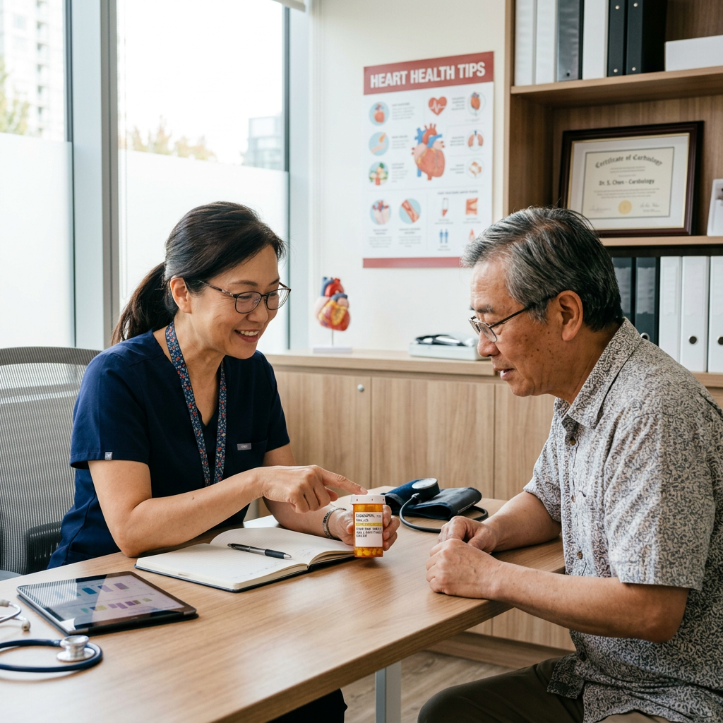 Hướng dẫn sử dụng thuốc cương dương an toàn cho người 60 tuổi bị bệnh tim mạch